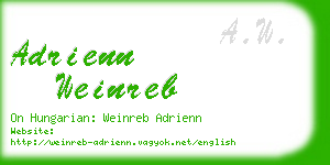 adrienn weinreb business card